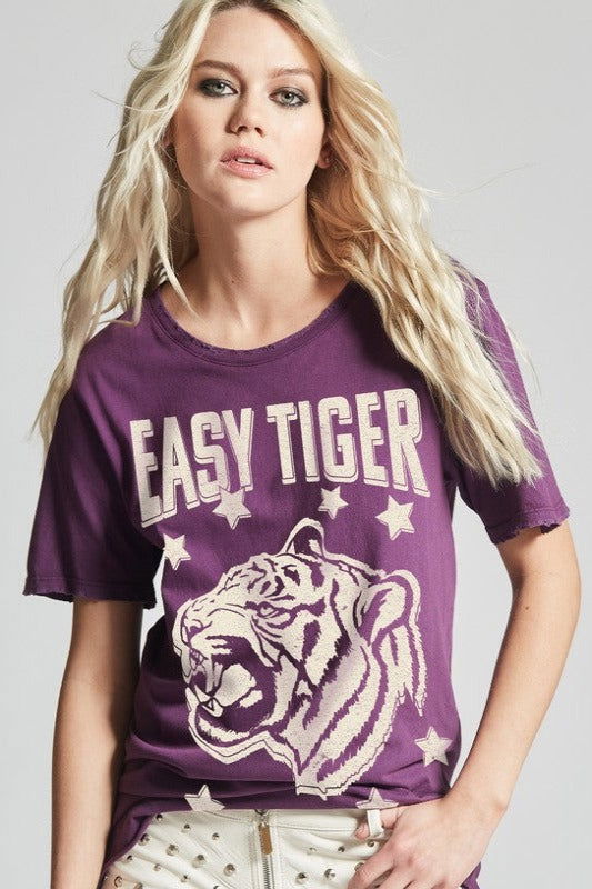 1130 EASY TIGER Boyfriend Tee - Hassle Free Cart