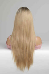 13*2" Lace Front Wigs Synthetic Long Straight 24'' 150% Density - Hassle Free Cart