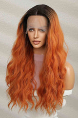 13*2" Lace Front Wigs Synthetic Long Wave 24" 150% Density - Hassle Free Cart