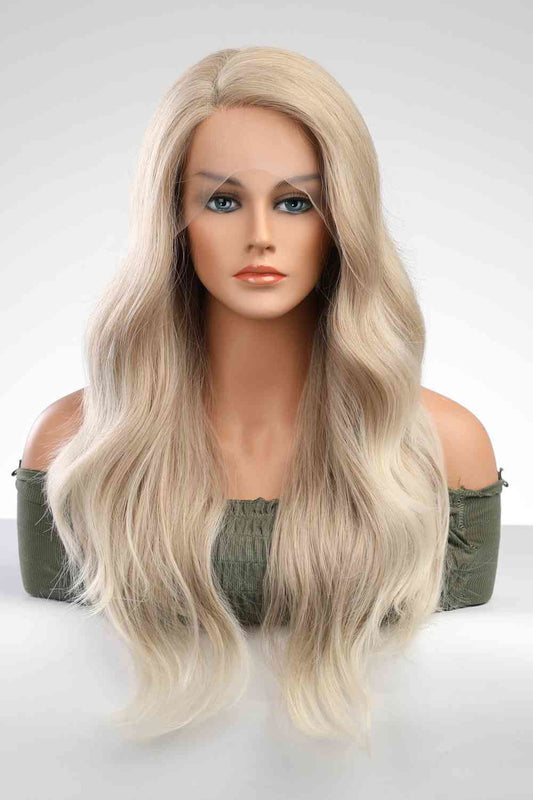 13*2" Lace Front Wigs Synthetic Long Wave 25" 150% Density - Hassle Free Cart