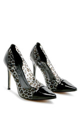 Candace clear Stiletto Pumps