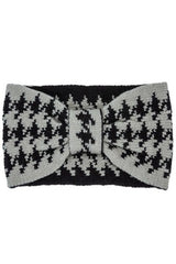 HOUNDSTOOTH Bow Headband