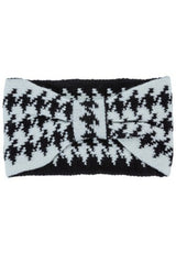 HOUNDSTOOTH Bow Headband