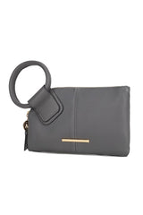 MKF Collection Luna Clutch Wristlet Vegan Leather bag by Mia K