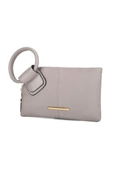 MKF Collection Luna Clutch Wristlet Vegan Leather bag by Mia K