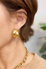 Lean On Me Hoop Earrings