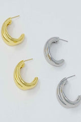 Lean On Me Hoop Earrings