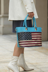 MKF Lilian Women's FLAG Tote Bag by Mia K