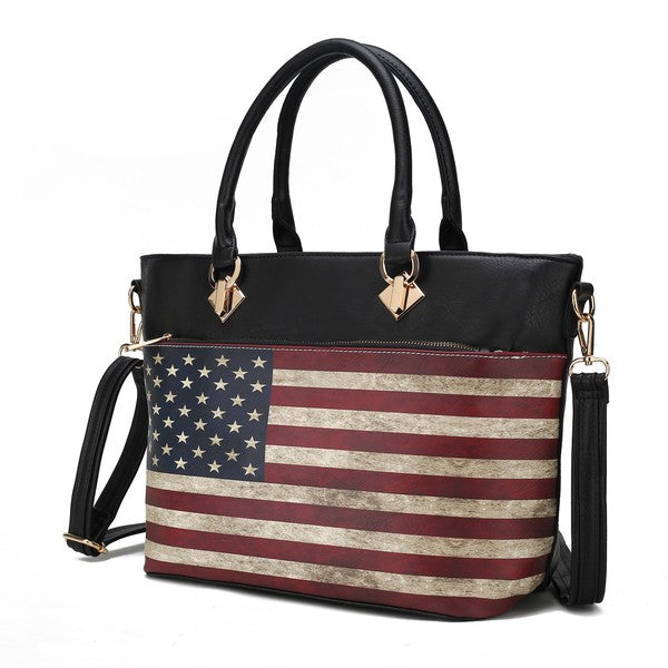 MKF Lilian Women's FLAG Tote Bag by Mia K