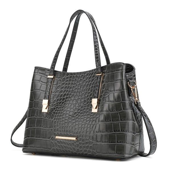 MKF Aurelia Crocodile Women Tote Bag by Mia K