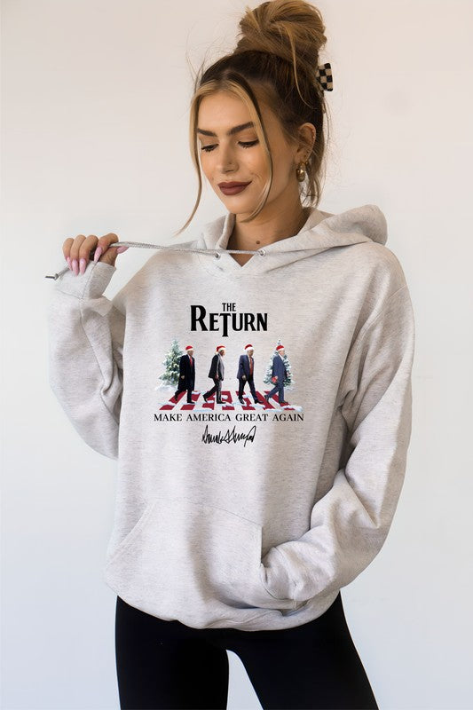 The Return Maga Election Graphic Hoodie