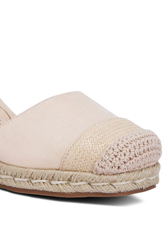 Aiden Lace-Up Crochet Espadrilles - Hassle Free Cart