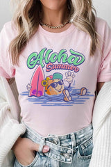 Aloha Summer Graphic T-SHIRT - Hassle Free Cart