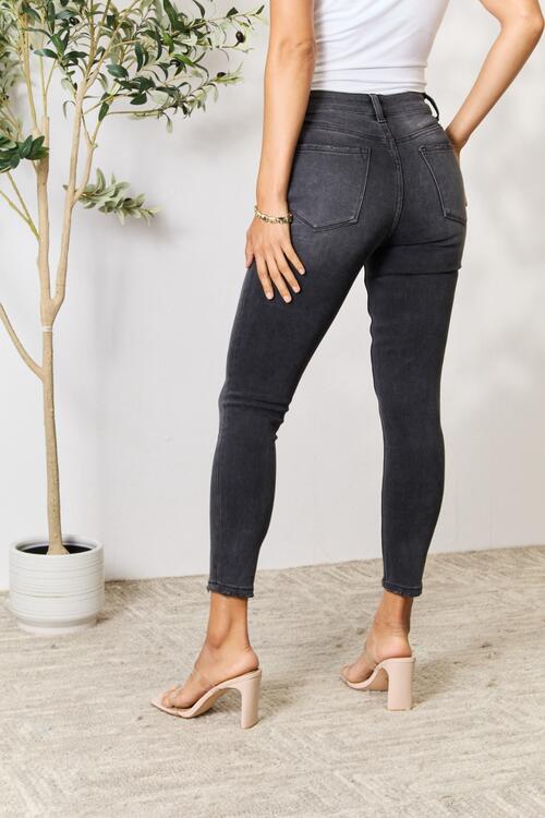 BAYEAS Cropped Skinny Jeans | Hassle Free Cart