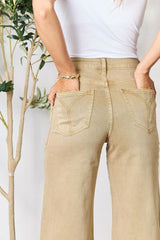 BAYEAS Raw Hem Wide Leg Jeans | Hassle Free Cart