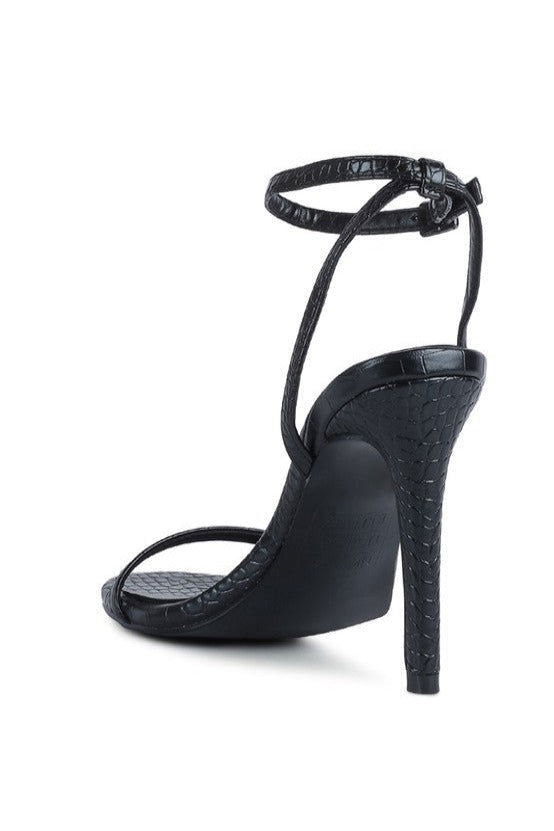 BLONDES Croc High Heeled Sandal - Hassle Free Cart