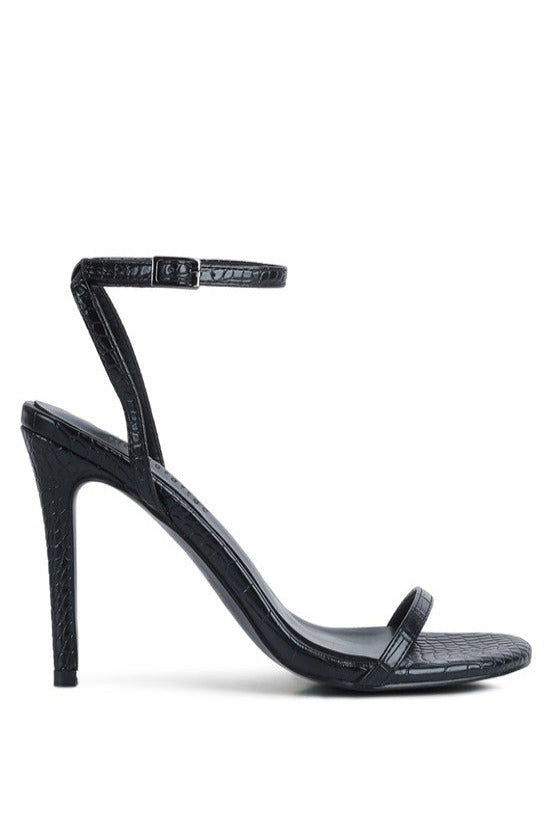 BLONDES Croc High Heeled Sandal - Hassle Free Cart