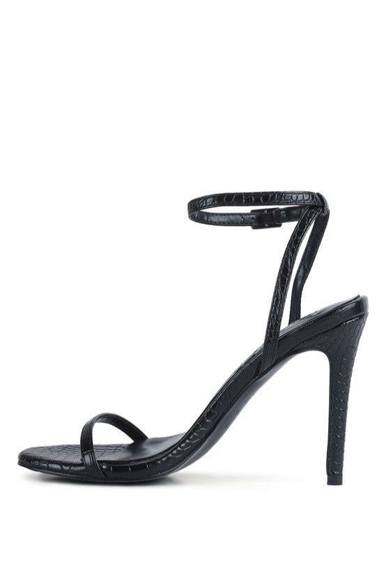 BLONDES Croc High Heeled Sandal - Hassle Free Cart