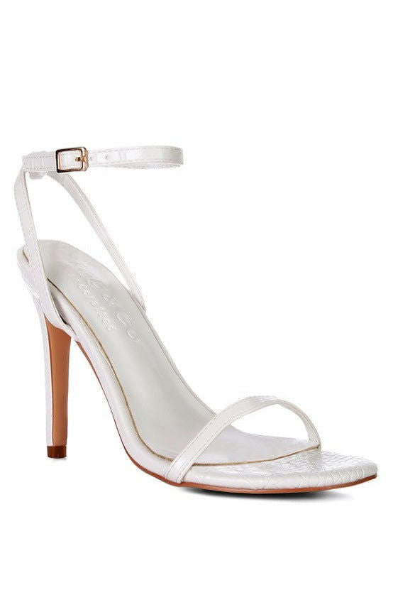 BLONDES Croc High Heeled Sandal - Hassle Free Cart