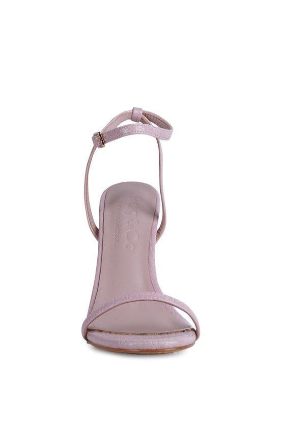 BLONDES Croc High Heeled Sandal - Hassle Free Cart