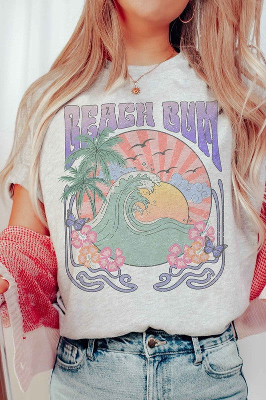 Beach Bum Graphic T-SHIRT - Hassle Free Cart