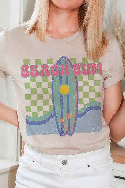 Beach Bum Graphic T-Shirt - Hassle Free Cart