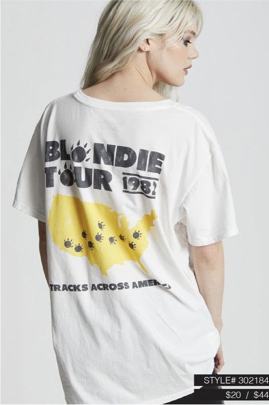 Blondie Tour 1982 Unisex Tee - Hassle Free Cart