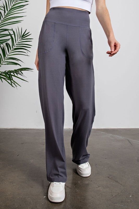 Butter Straight Leg Pants - Hassle Free Cart