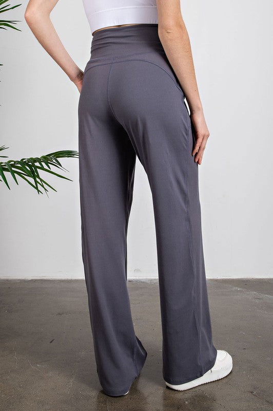 Butter Straight Leg Pants - Hassle Free Cart