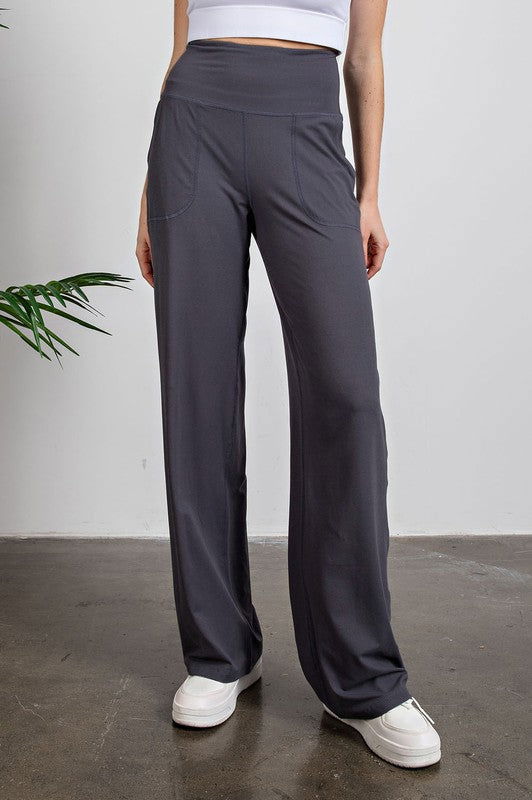 Butter Straight Leg Pants - Hassle Free Cart