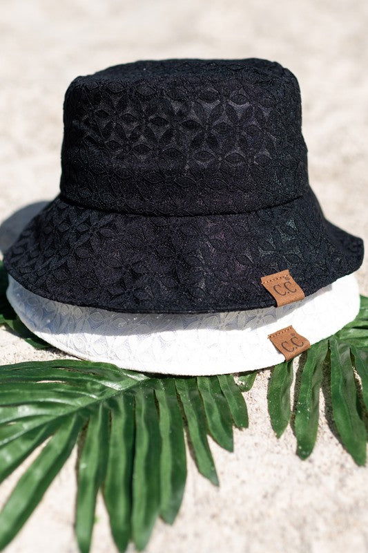 CC Eyelet Knit Bucket Hat - Hassle Free Cart