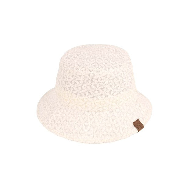 CC Eyelet Knit Bucket Hat - Hassle Free Cart