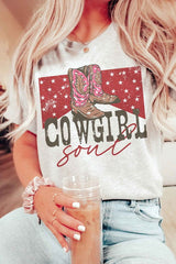 COWGIRL SOUL Graphic Tee - Hassle Free Cart