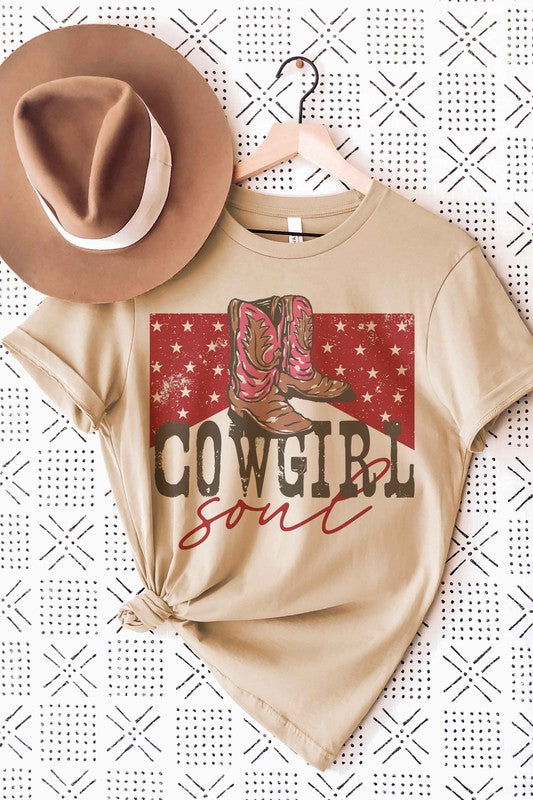 COWGIRL SOUL Graphic Tee - Hassle Free Cart