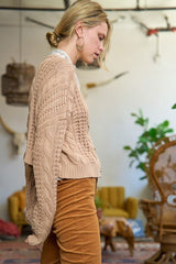 Cable Knit Cardigan - Hassle Free Cart