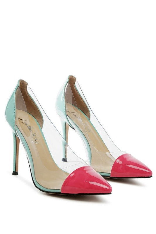 Candace clear Stiletto Pumps - Hassle Free Cart