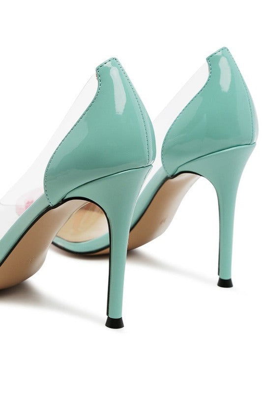 Candace clear Stiletto Pumps - Hassle Free Cart