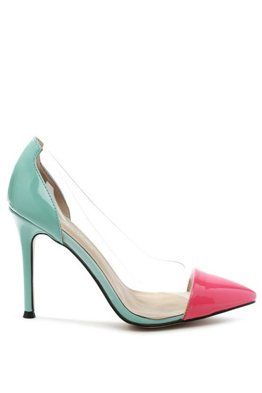 Candace clear Stiletto Pumps - Hassle Free Cart