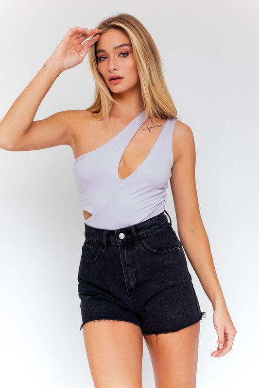 Cut-Out Tank Bodysuit - Hassle Free Cart