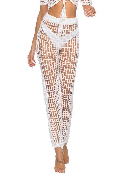 Cutout High Waist Swim Pants - Hassle Free Cart