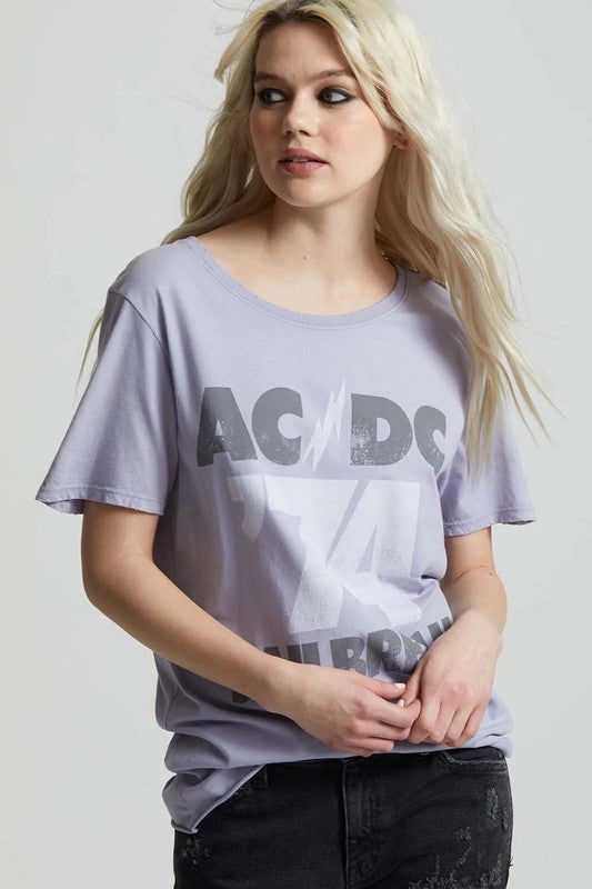 AC/DC Jailbreak '74 Boyfriend Tee - Hassle Free Cart