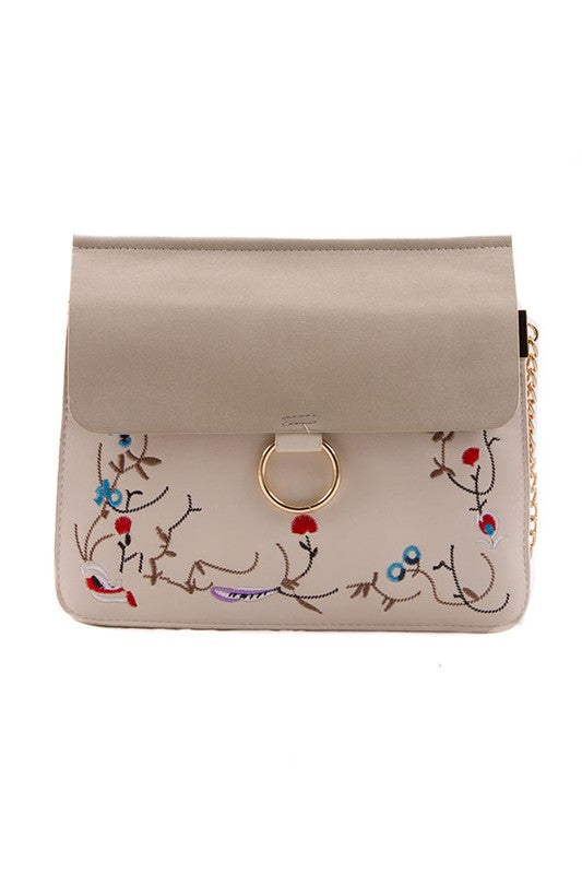 FLORAL SHOULDER BAG - Hassle Free Cart