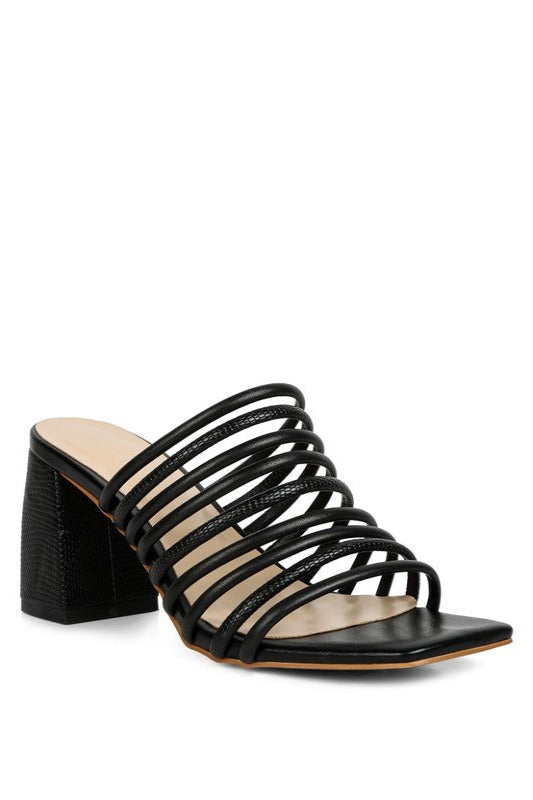 Fairleigh Strappy Slip On Sandals - Hassle Free Cart