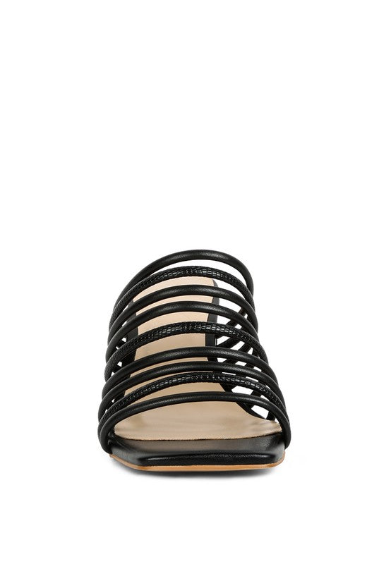 Fairleigh Strappy Slip On Sandals - Hassle Free Cart