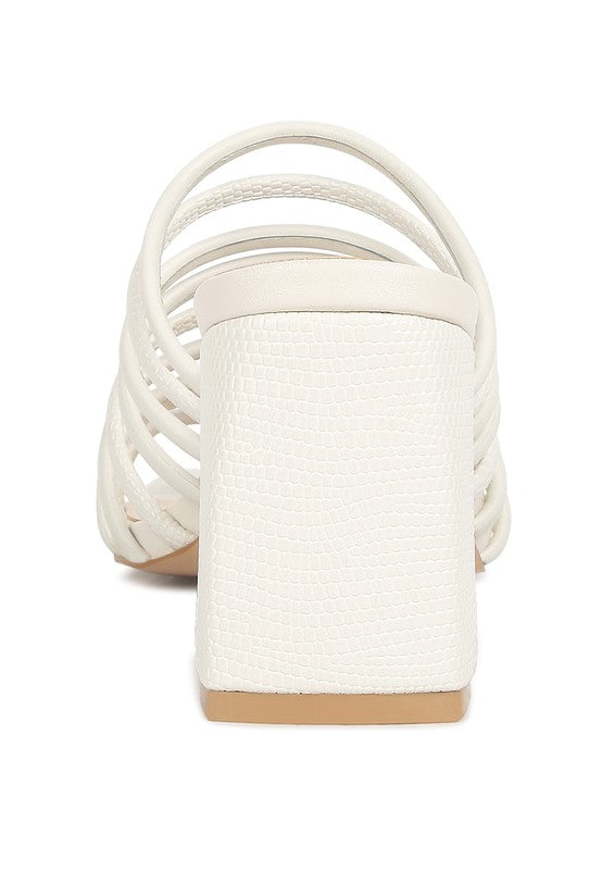 Fairleigh Strappy Slip On Sandals - Hassle Free Cart