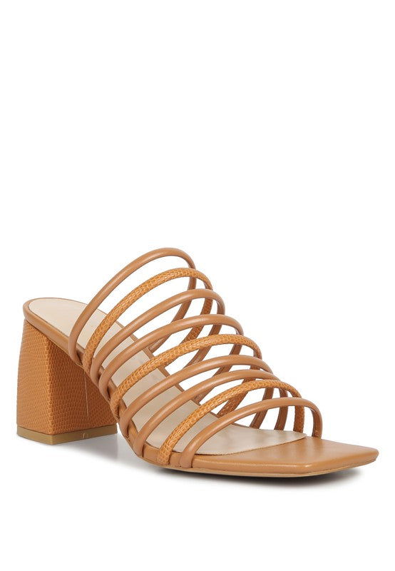 Fairleigh Strappy Slip On Sandals - Hassle Free Cart