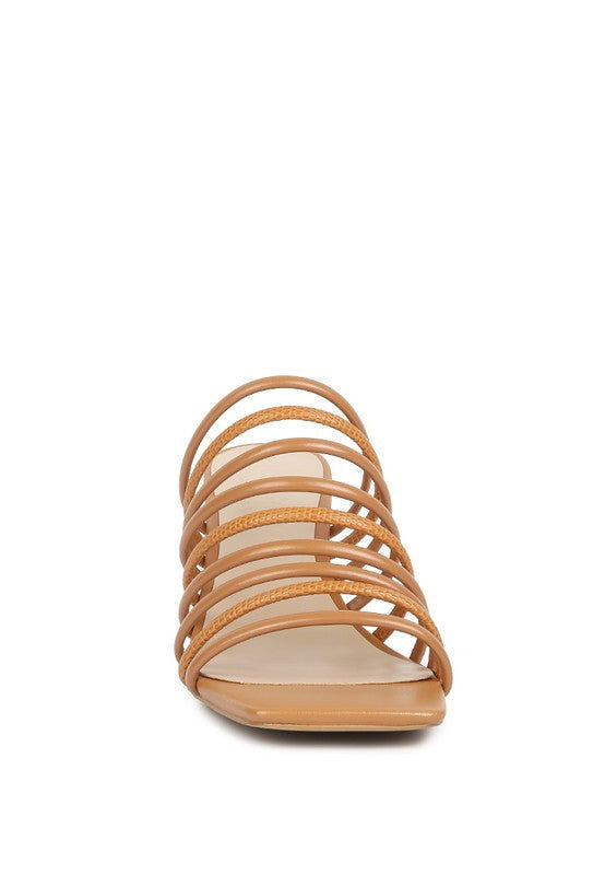 Fairleigh Strappy Slip On Sandals - Hassle Free Cart