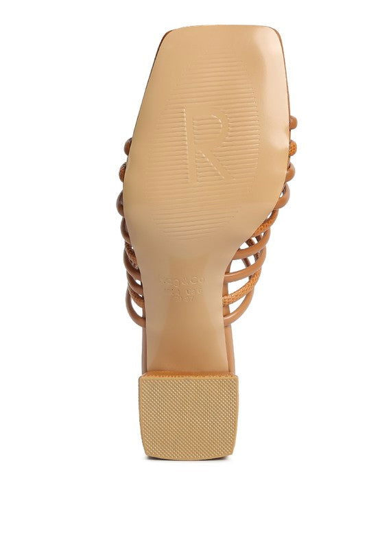 Fairleigh Strappy Slip On Sandals - Hassle Free Cart