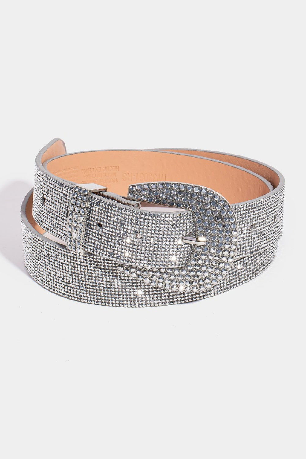 Fame Rhinestone Embellished Belt - Hassle Free Cart