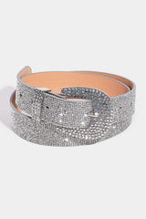 Fame Rhinestone Embellished Belt - Hassle Free Cart